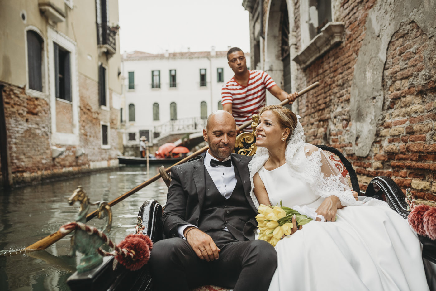 Venice: elegant Greek wedding.